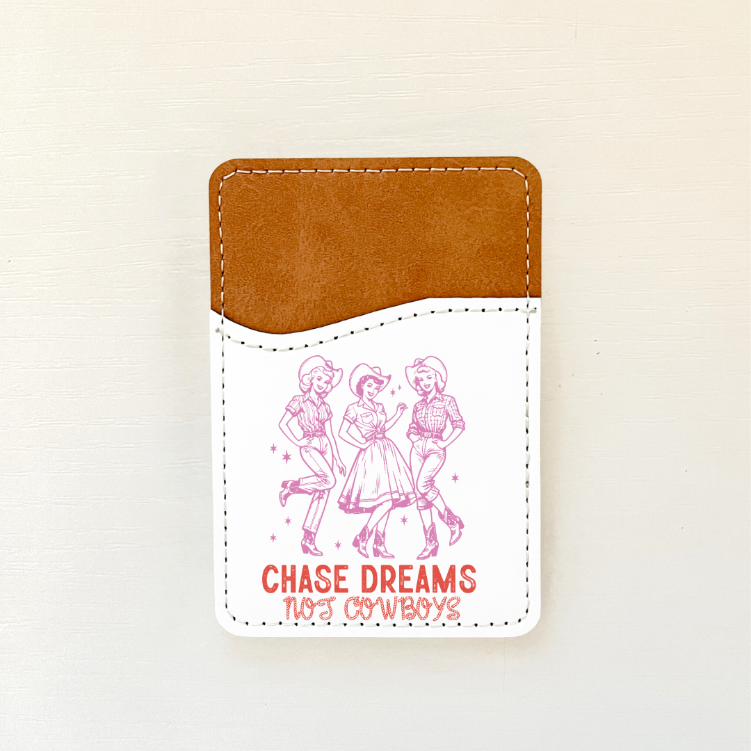 Vintage Girls Leather Card Holder (9 Options)