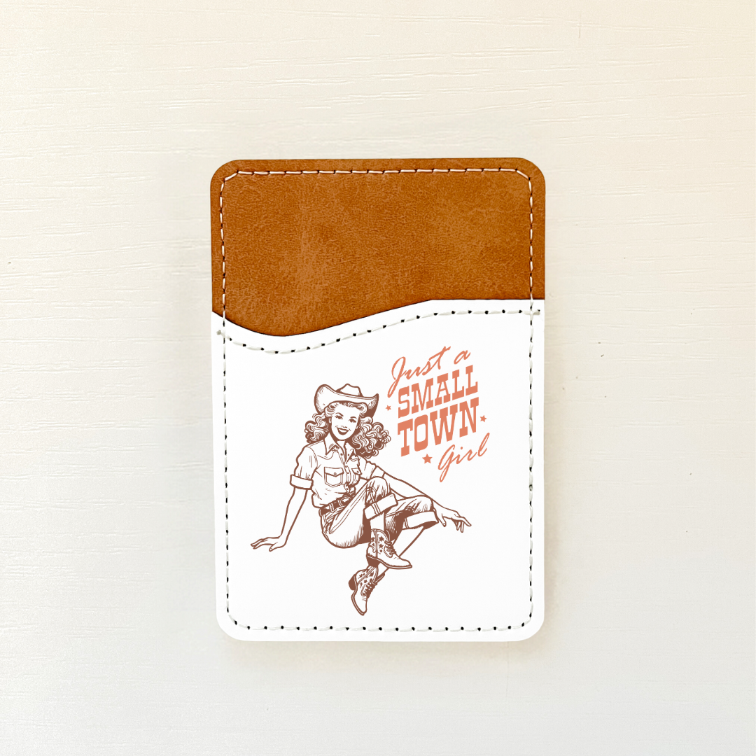 Vintage Girls Leather Card Holder (9 Options)