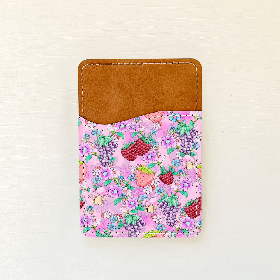 Strawberry Shortcake Leather Card Holder (4 Options)