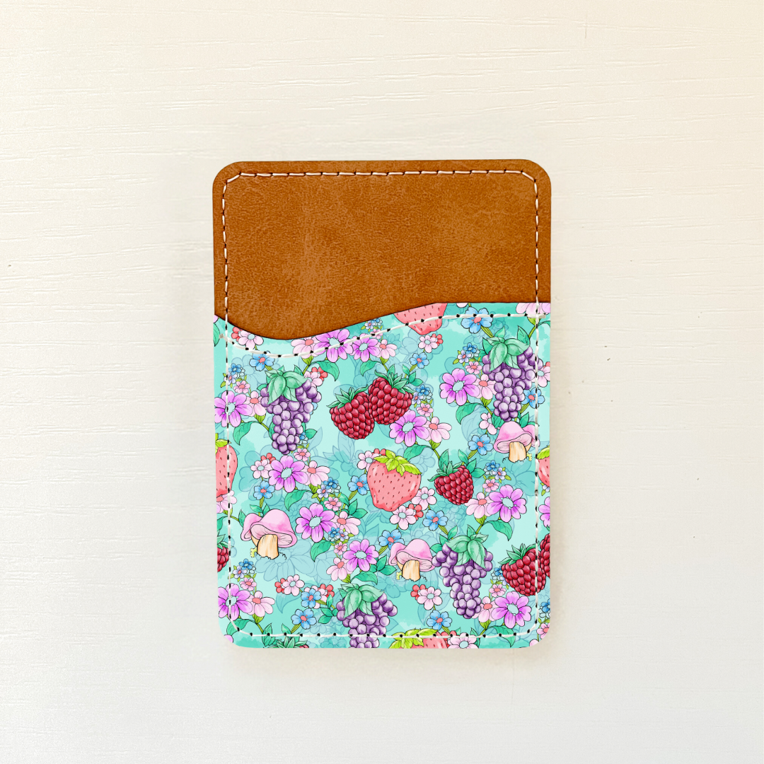 Strawberry Shortcake Leather Card Holder (4 Options)