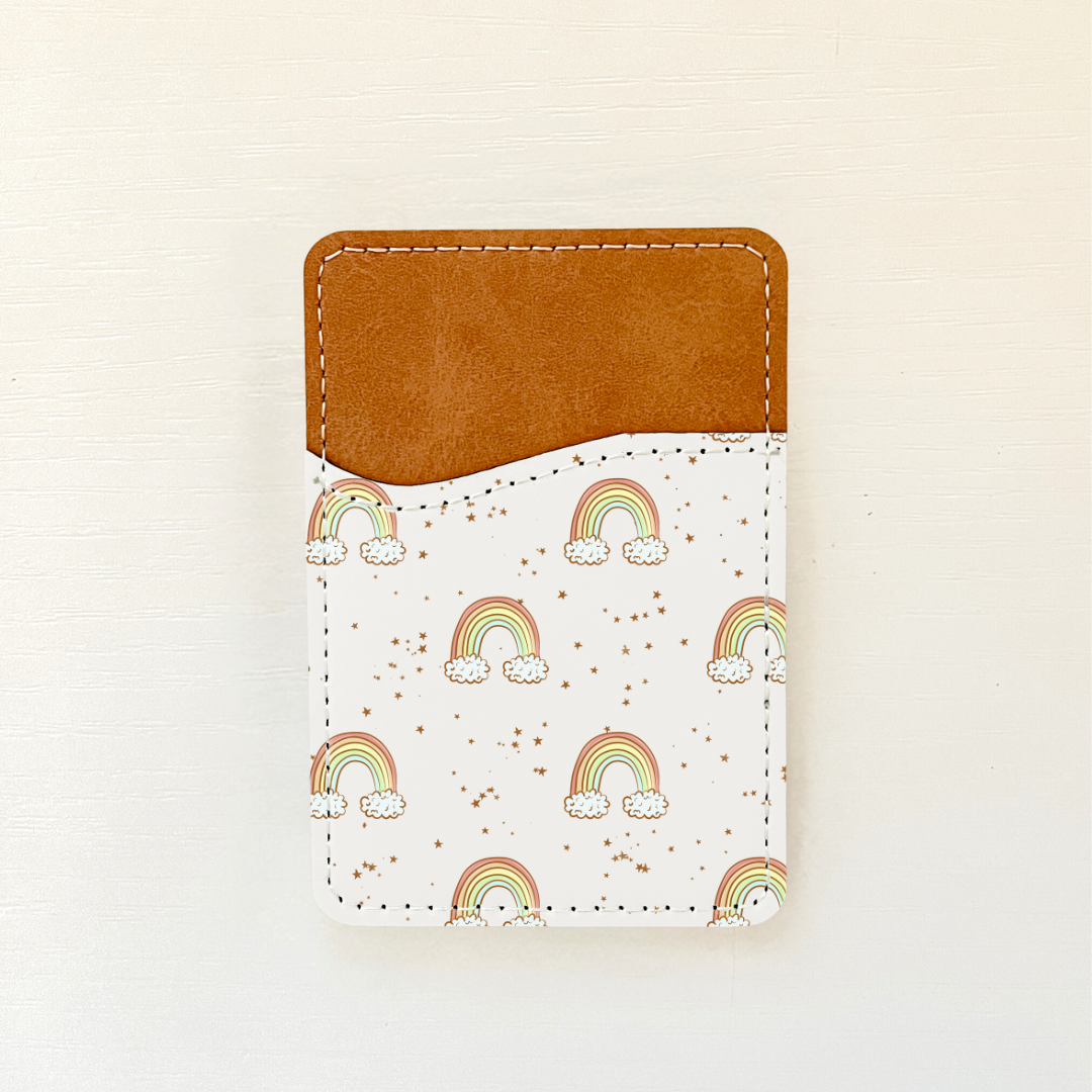 Spring Vibes Leather Card Holder (9 Options)