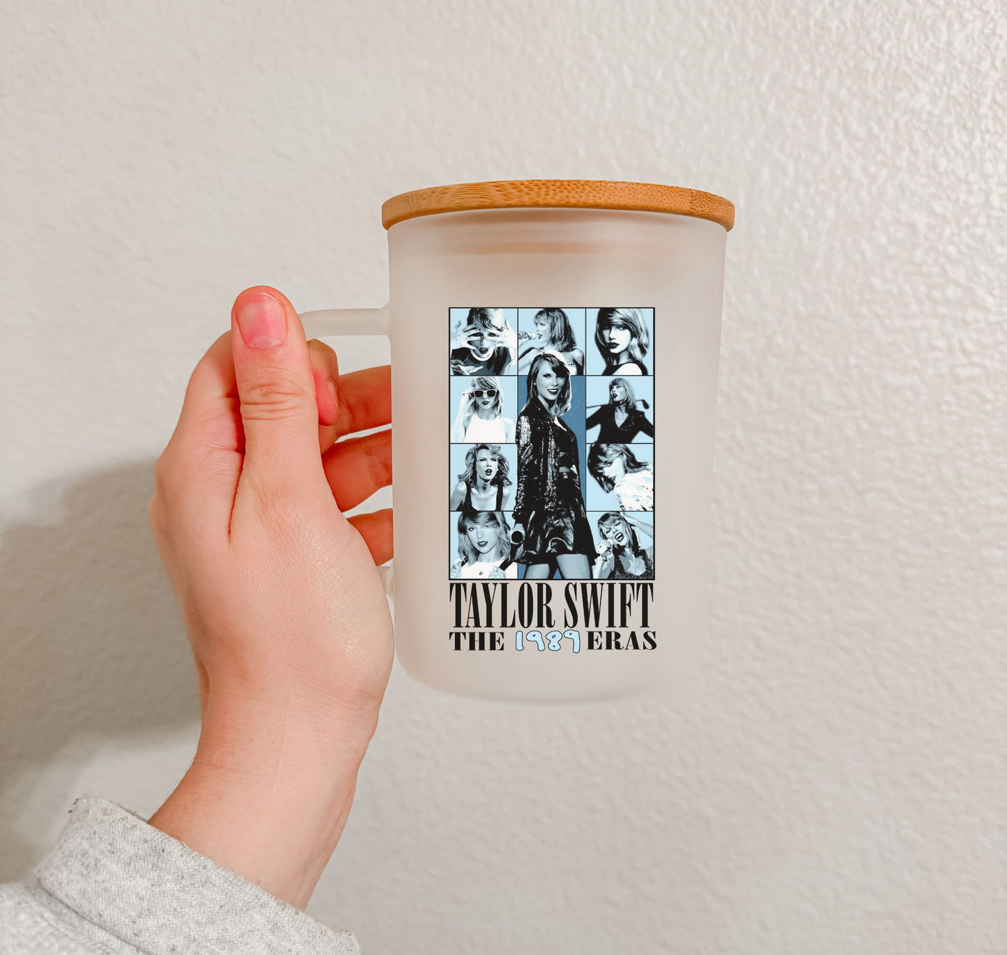 17 oz Frosted Glass Mug | TS Collection (27 Options)