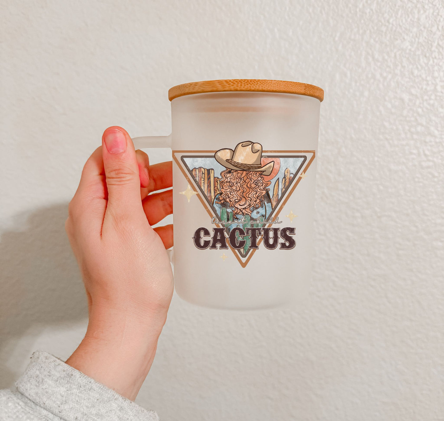 17 oz Frosted Glass Mug | Western Vibes (15 Options)