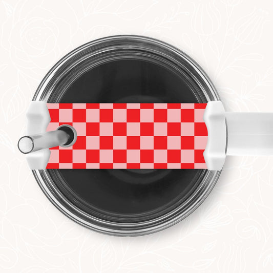 Tumbler Topper | Checkered (9 Options)