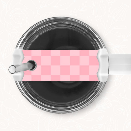 Tumbler Topper | Spring Checkered (9 Options)