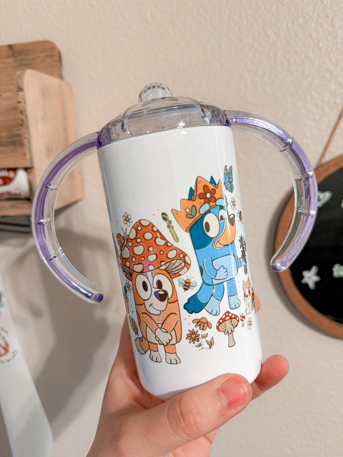 12 Oz Sippy Cup | Bluey