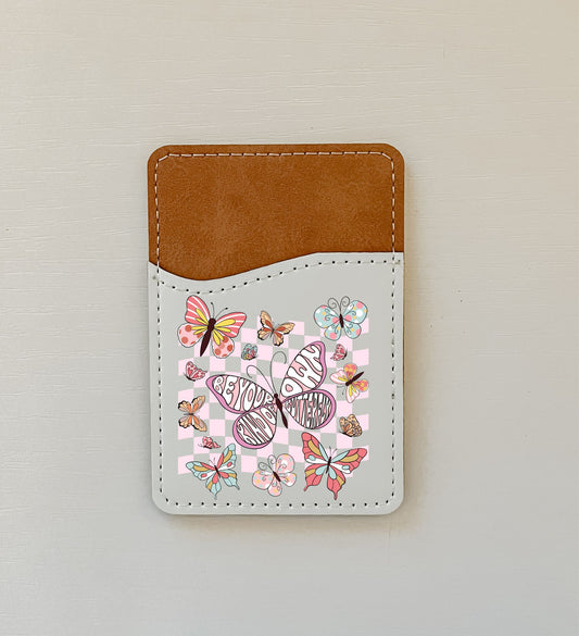 Misc Retro Vibes Leather Card Holder (13 Options)