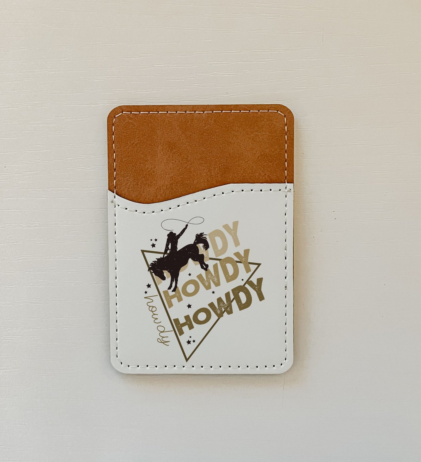 Aesthetic Cowgirl Leather Card Holder (10 Options)