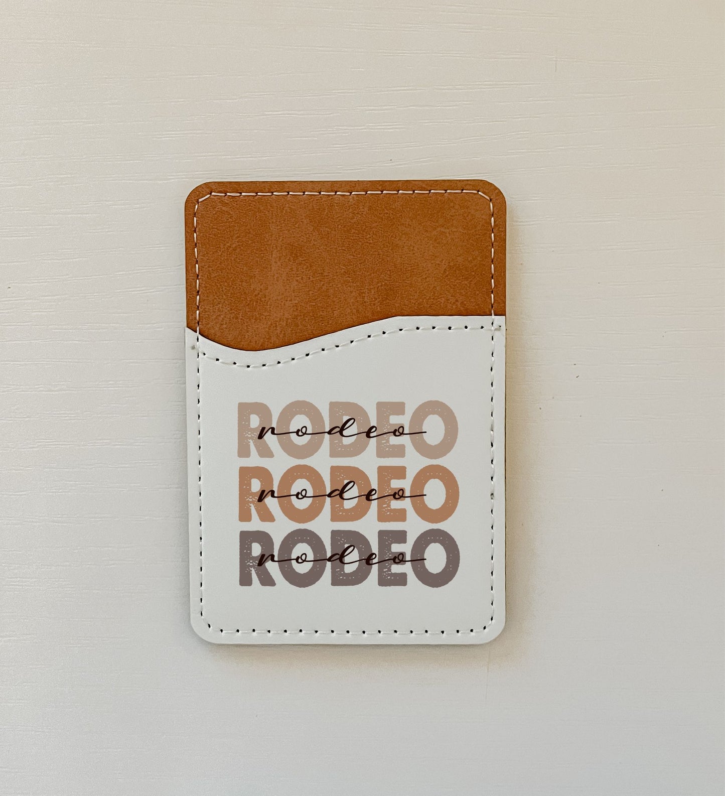 Aesthetic Cowgirl Leather Card Holder (10 Options)