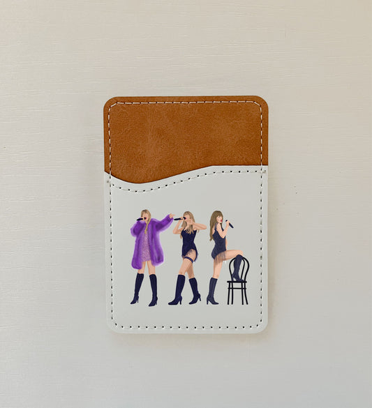 TS Eras Leather Card Holder (8 Options)