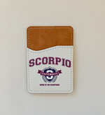 WS Zodiac University Leather Card Holder