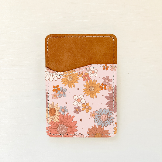 Floral Leather Card Holder (3 Options)