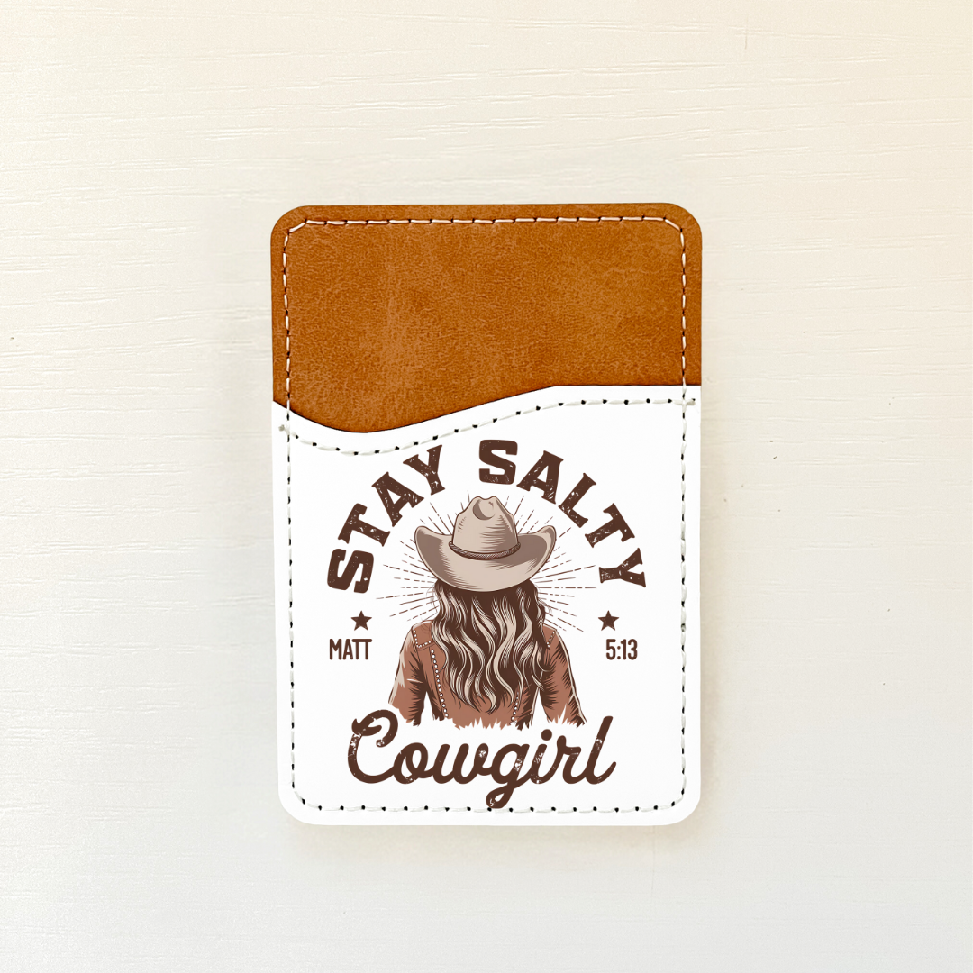 Coastal Cowgirl Leather Card Holder (3 Options)