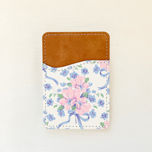 Girly Coquette Leather Card Holder (9 Options)