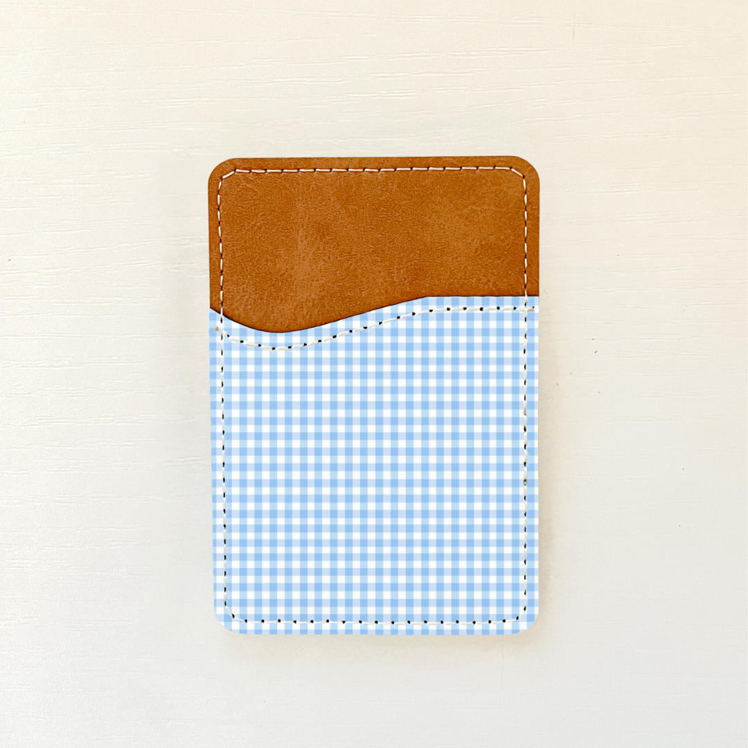 Spring Floral Leather Card Holder (12 Options)