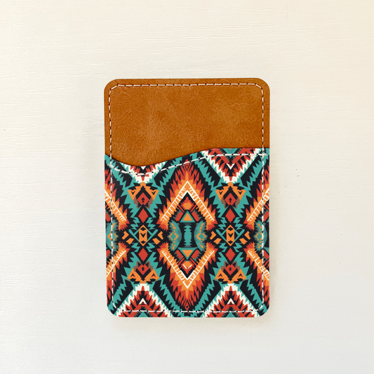 Aztec Leather Card Holder (29 Options)