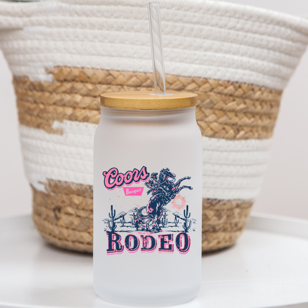 16 oz frosted glass can | Western Coors