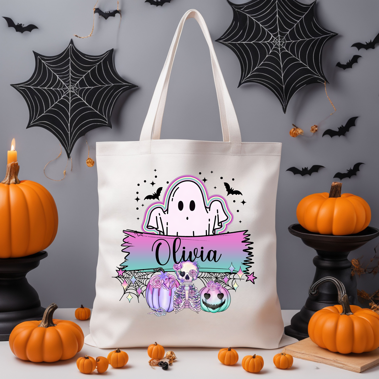 Halloween Customized Tote Bags