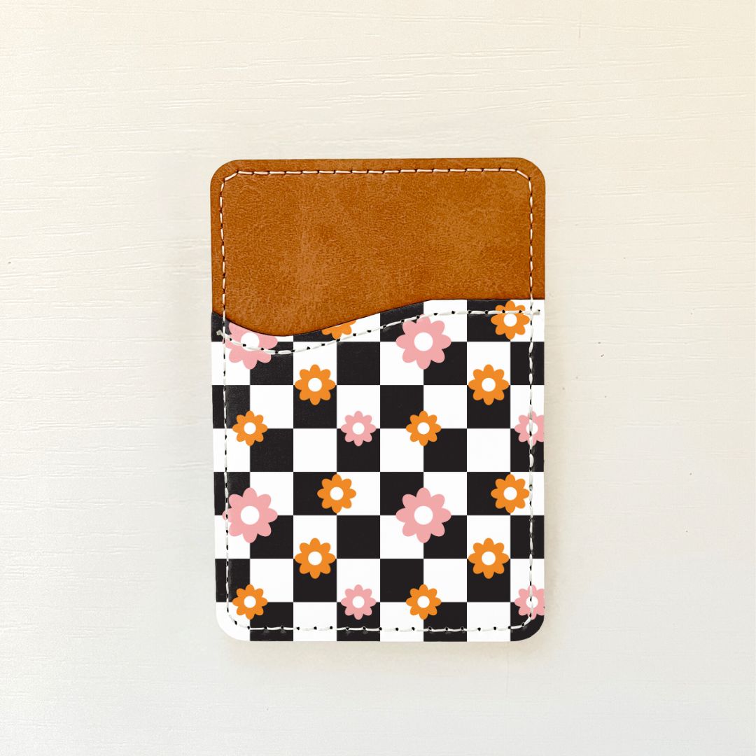 Retro Vibes Leather Card Holder (27 Options)