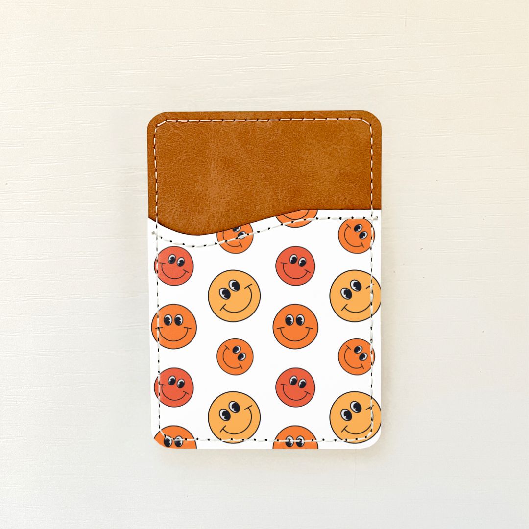 Retro Vibes Leather Card Holder (27 Options)