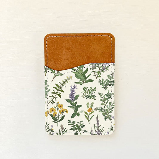 Greenery Leather Card Holder (7 Options)