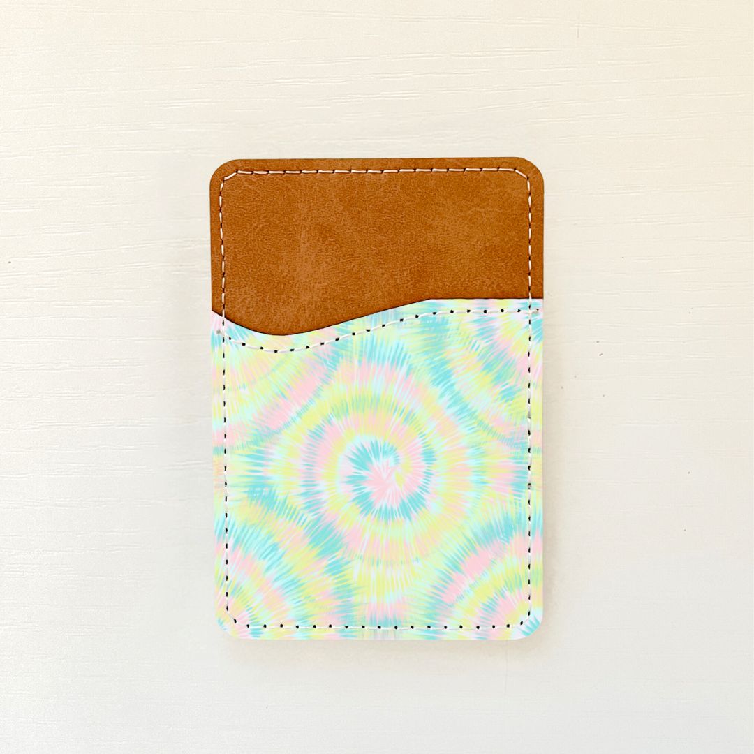 Groovy Spring Leather Card Holder (13 Options)