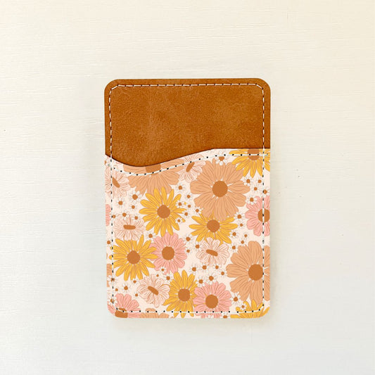 Groovy Spring Leather Card Holder (13 Options)