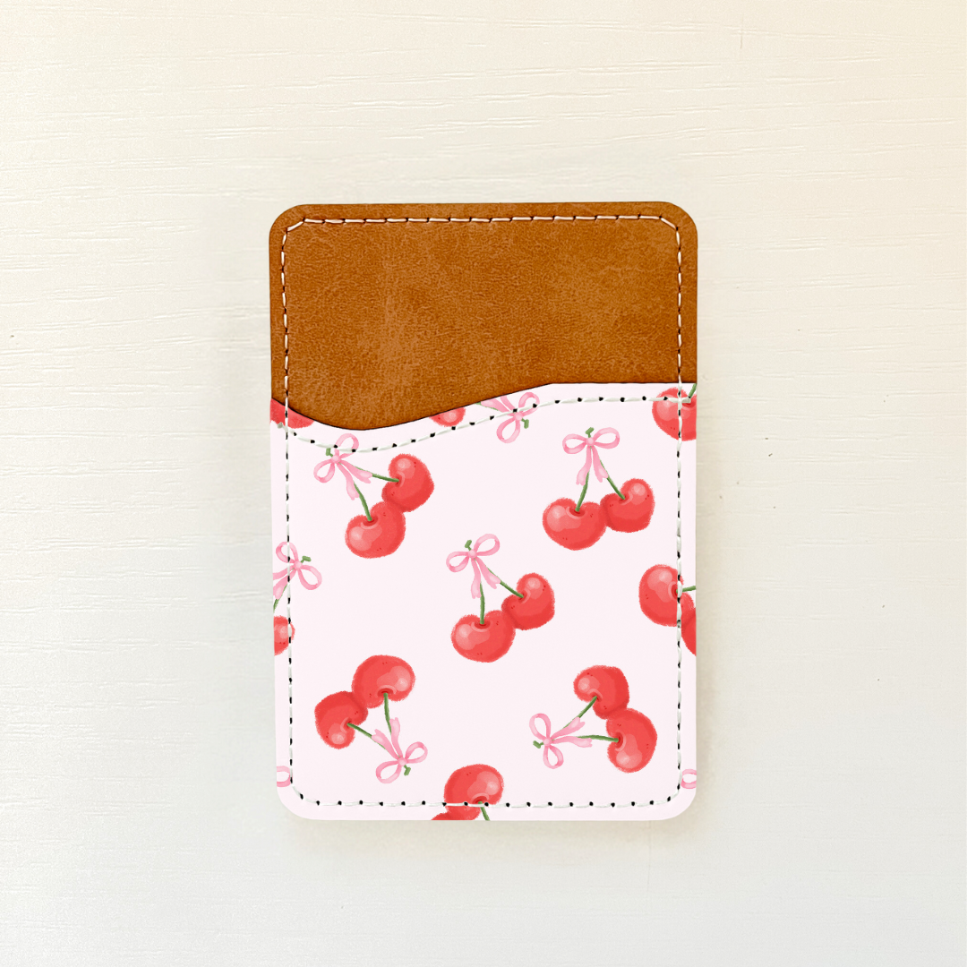 Coquette Vibes Leather Card Holder (6 Options)
