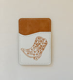 WS Western Collection Leather Card Holder