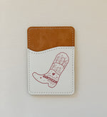 WS Western Collection Leather Card Holder