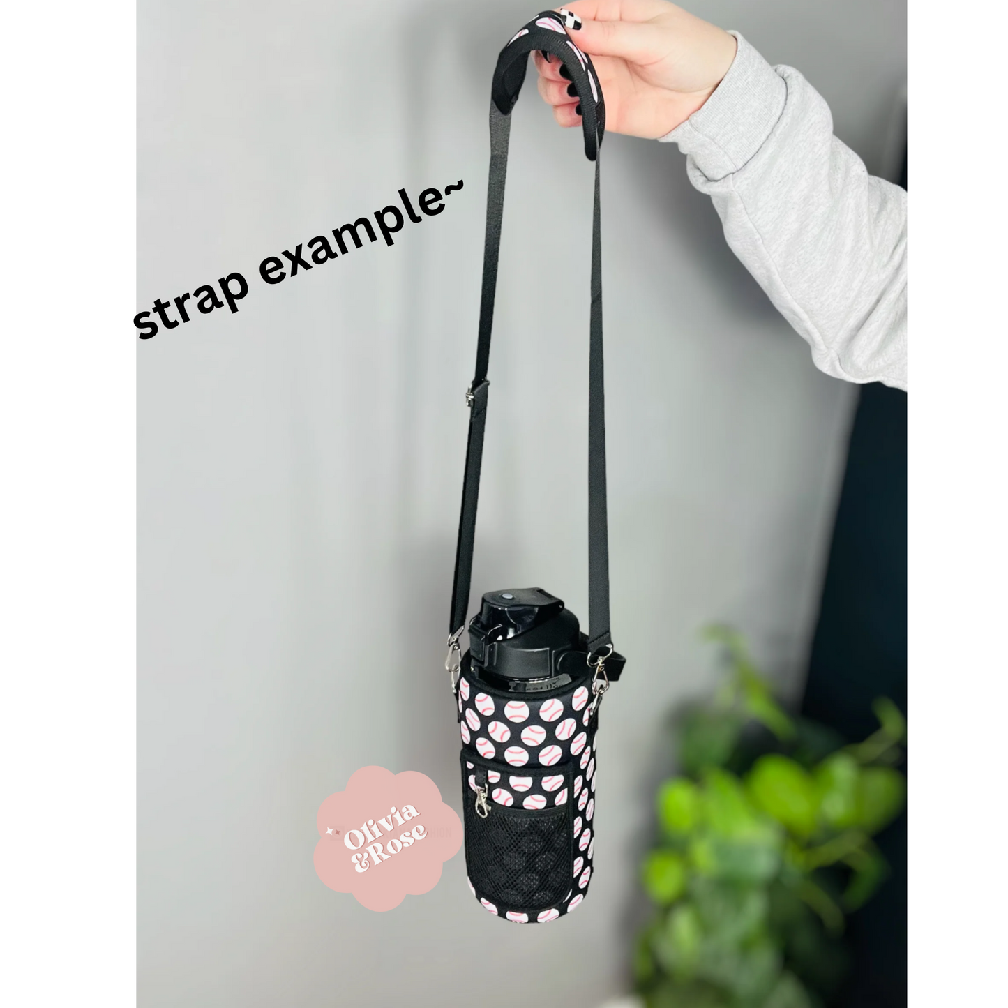 Tumbler Pouch with Strap